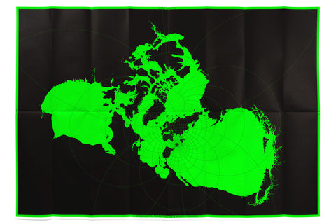 MAP PROJECTION VI - STEREOGRAPHIC (NORTH AMERICA SURROUNDS)
